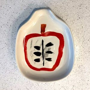 Kate Spade Lenox Apple spoon rest